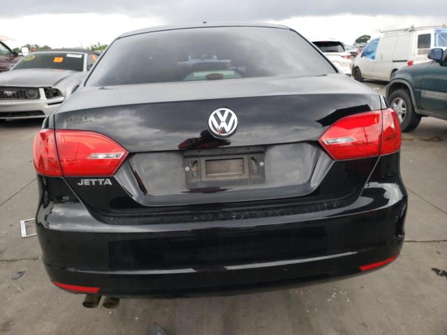 3VW2K7AJ6EM432824 - 2014 VOLKSWAGEN JETTA BASE Սև լուսանկար 6