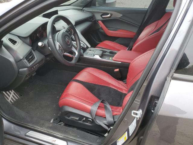 19UUB5F52NA005585 - 2022 ACURA TLX TECH A CHARCOAL photo 7