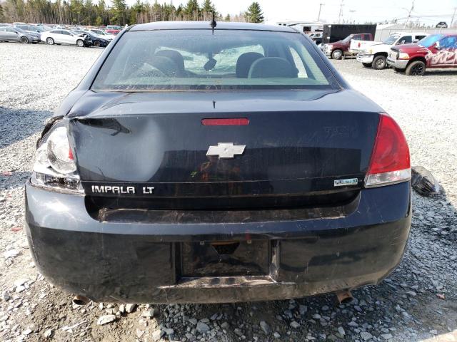 2G1WB5E33D1190481 - 2013 CHEVROLET IMPALA LT BLACK photo 6