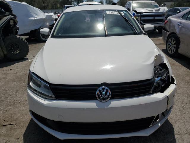 3VWDP7AJ5CM358707 - 2012 VOLKSWAGEN JETTA SE WHITE photo 5