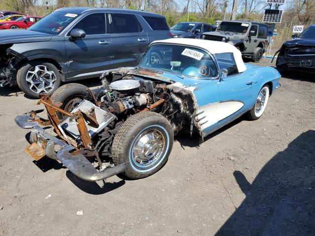 10867S109967 - 1961 CHEVROLET CORVETTE BLUE photo 1