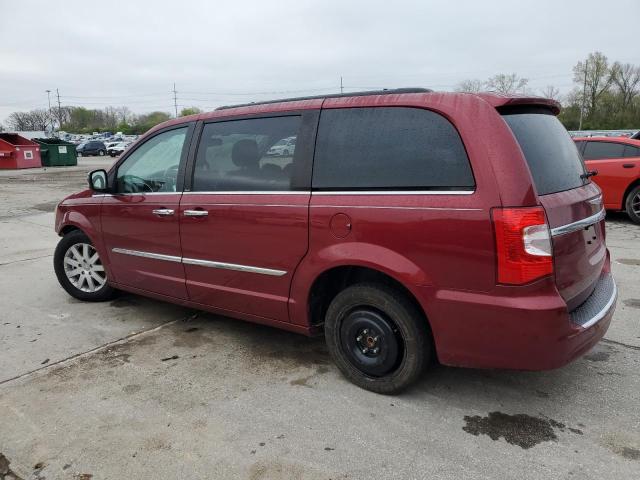 2C4RC1CGXCR412059 - 2012 CHRYSLER TOWN & COU TOURING L MAROON photo 2