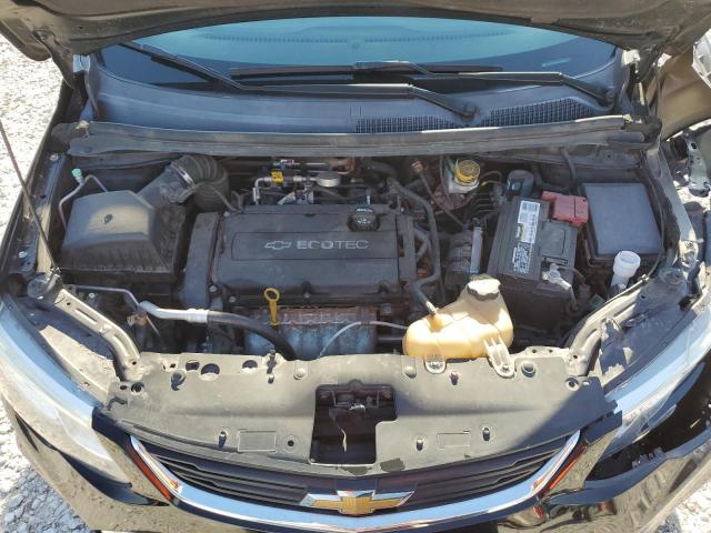 1G1JB5SH9H4144660 - 2017 CHEVROLET SONIC LS BLACK photo 11