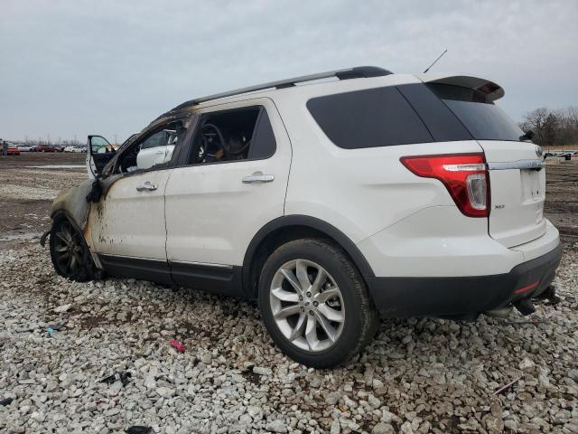 1FMHK7D80CGA31052 - 2012 FORD EXPLORER XLT أبيض صورة 2