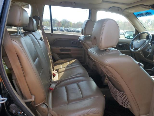 5FNYF18647B014446 - 2007 HONDA PILOT EXL BLACK photo 10