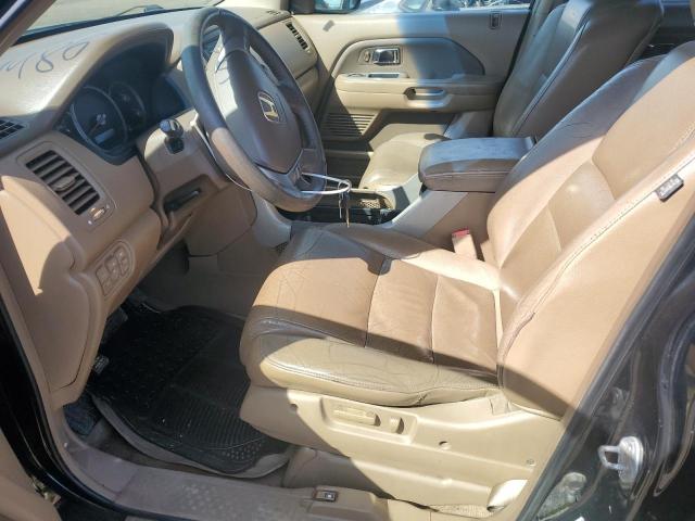 5FNYF18647B014446 - 2007 HONDA PILOT EXL BLACK photo 7