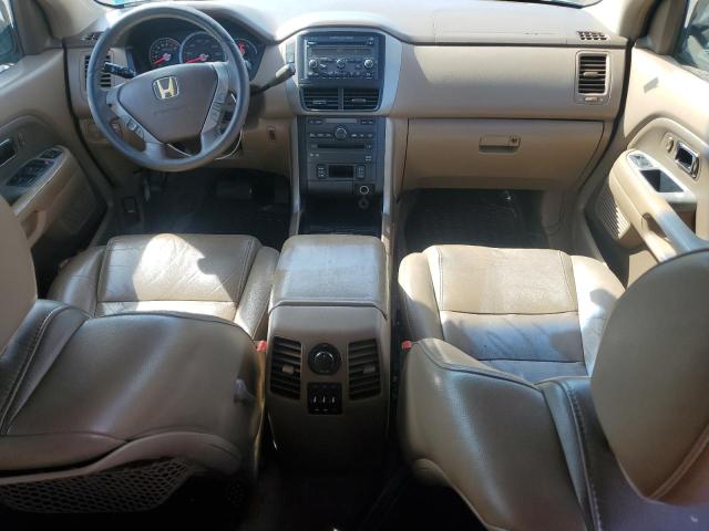 5FNYF18647B014446 - 2007 HONDA PILOT EXL BLACK photo 8