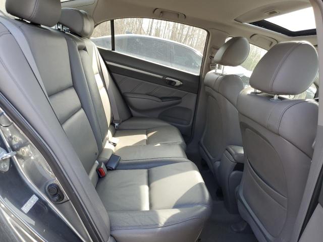 2HGFA16039H108496 - 2009 HONDA CIVIC EXL GRAY photo 10