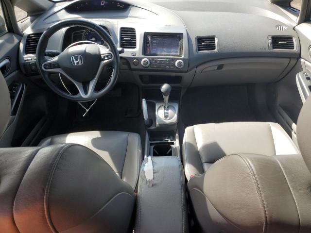 2HGFA16039H108496 - 2009 HONDA CIVIC EXL GRAY photo 8