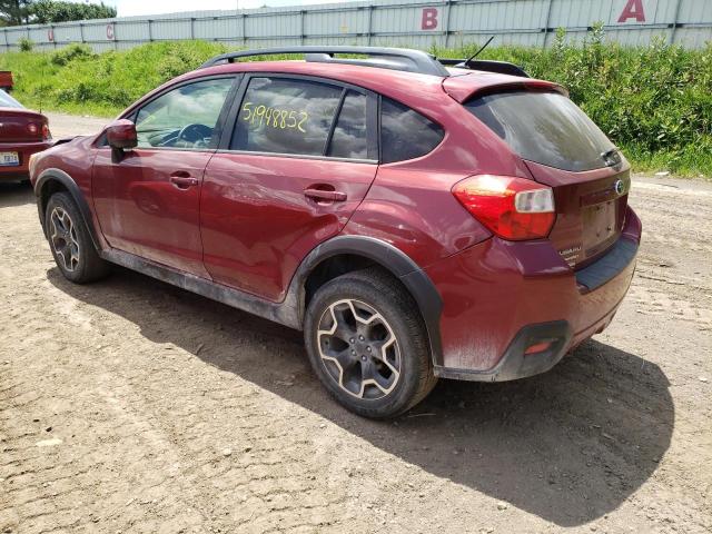 JF2GPAVC1D2827617 - 2013 SUBARU XV CROSSTR 2.0 PREMIUM RED photo 3