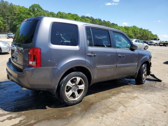 5FNYF3H37FB009659 - 2015 HONDA PILOT SE GRAY photo 3