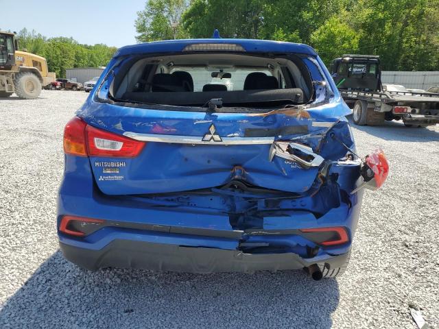 JA4AP3AU2JU004011 - 2018 MITSUBISHI OUTLANDER SPORT ES Көк фото 6
