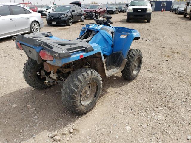 4XASEA452GA258702 - 2016 POLARIS SPORTSMAN 450 H.O. BLUE photo 4