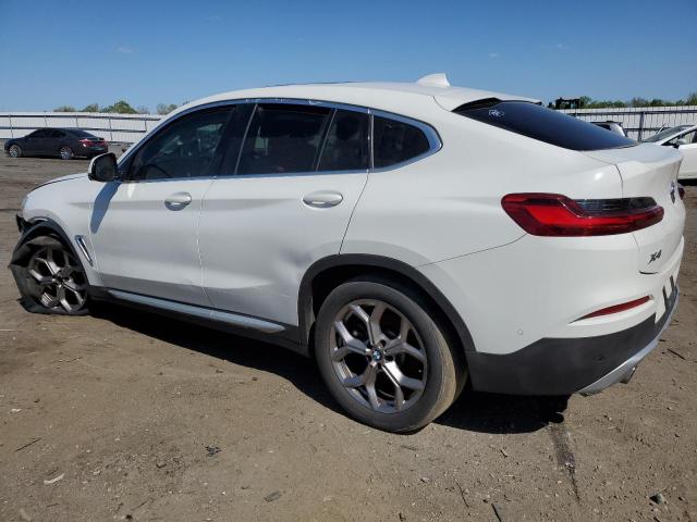 5UX2V1C07M9H88726 - 2021 BMW X4 XDRIVE30I WHITE photo 2