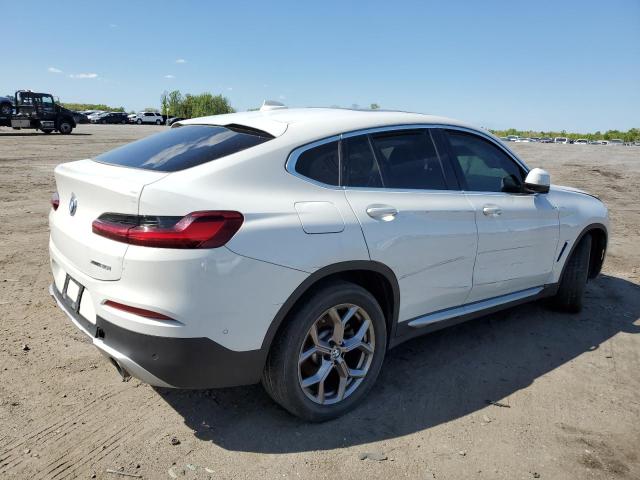 5UX2V1C07M9H88726 - 2021 BMW X4 XDRIVE30I WHITE photo 3