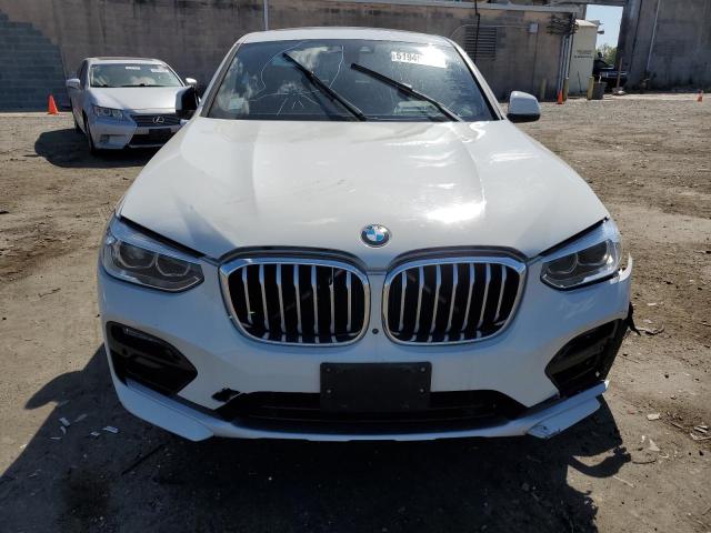 5UX2V1C07M9H88726 - 2021 BMW X4 XDRIVE30I WHITE photo 5