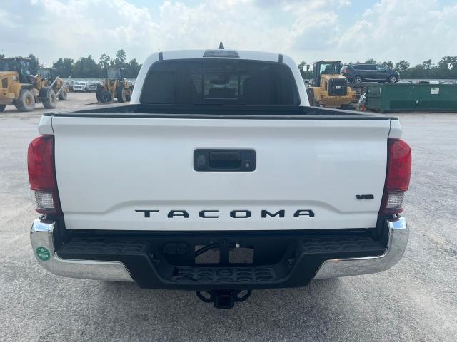 3TMAZ5CN8PM196856 - 2023 TOYOTA TACOMA DOUBLE CAB WHITE photo 6