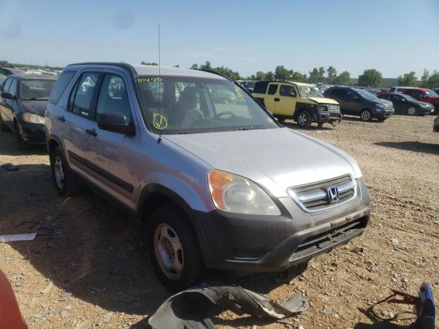 JHLRD68422C023886 - 2002 HONDA CR-V LX SILVER photo 1