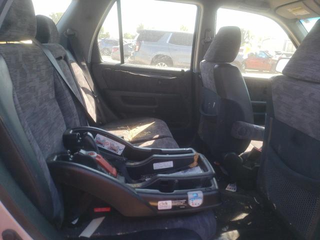 JHLRD68422C023886 - 2002 HONDA CR-V LX SILVER photo 6