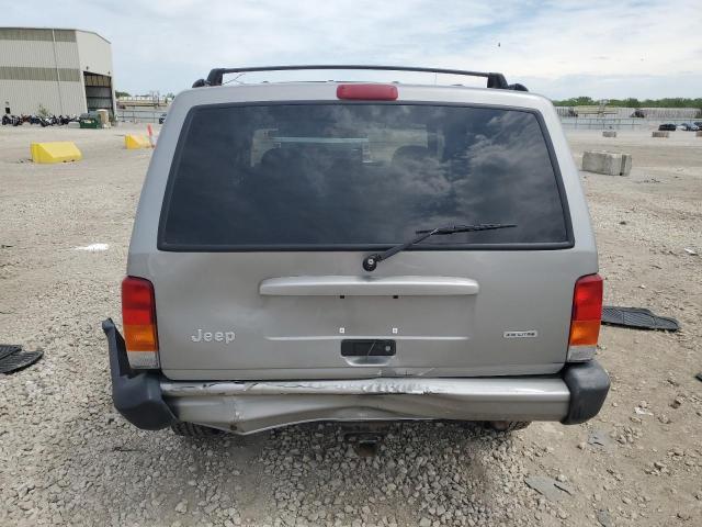 1J4FF48S01L549827 - 2001 JEEP CHEROKEE SPORT SILVER photo 6