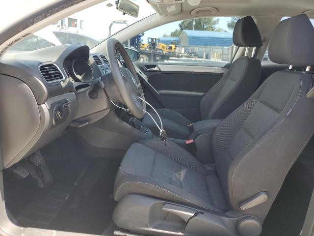 WVWAB7AJ5CW190457 - 2012 VOLKSWAGEN GOLF WHITE photo 7