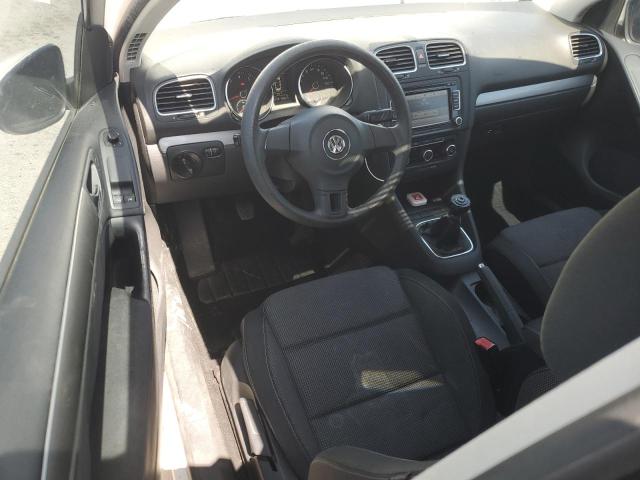 WVWAB7AJ5CW190457 - 2012 VOLKSWAGEN GOLF WHITE photo 8