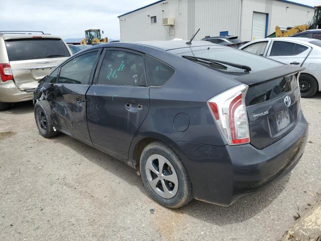 JTDKN3DU3C5476999 - 2012 TOYOTA PRIUS CHARCOAL photo 2