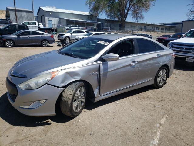 KMHEC4A47EA103273 - 2014 HYUNDAI SONATA HYBRID CHARCOAL photo 1