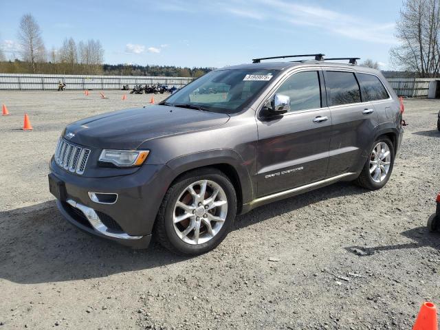 1C4RJFJM3EC516979 - 2014 JEEP GRAND CHER SUMMIT 灰色 照片 1