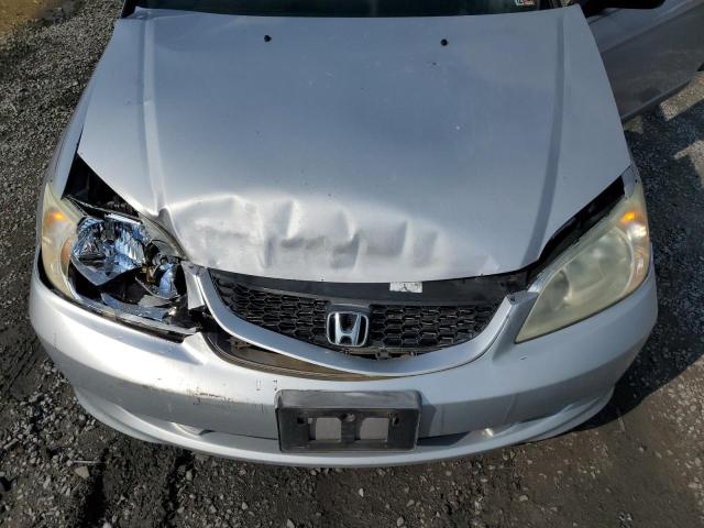 1HGEM22364L047181 - 2004 HONDA CIVIC DX VP SILVER photo 11