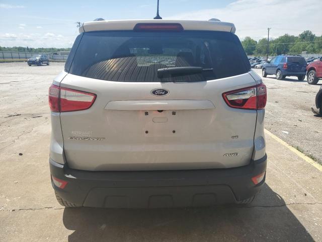 MAJ6P1UL3JC169290 - 2018 FORD ECOSPORT SE SILVER photo 6