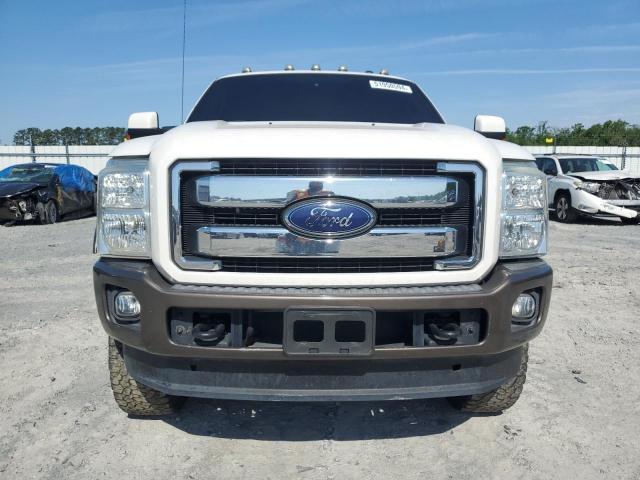 1FT7W2BT6FED26526 - 2015 FORD F250 SUPER DUTY WHITE photo 5