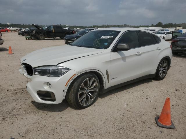 5UXKU0C52H0F99663 - 2017 BMW X6 SDRIVE35I WHITE photo 1