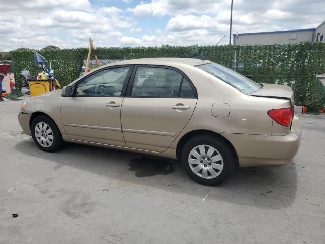 1NXBR32E14Z210657 - 2004 TOYOTA COROLLA CE TAN photo 2