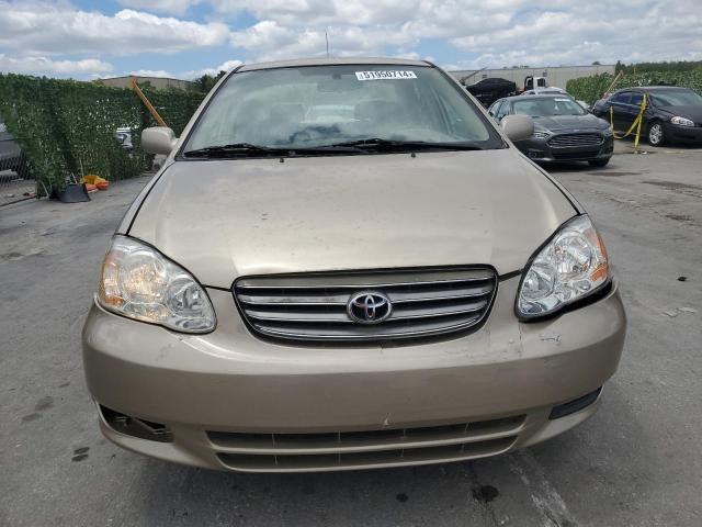 1NXBR32E14Z210657 - 2004 TOYOTA COROLLA CE TAN photo 5