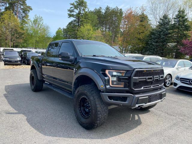 1FTFW1RG7HFA25503 - 2017 FORD F150 RAPTOR BLACK photo 1