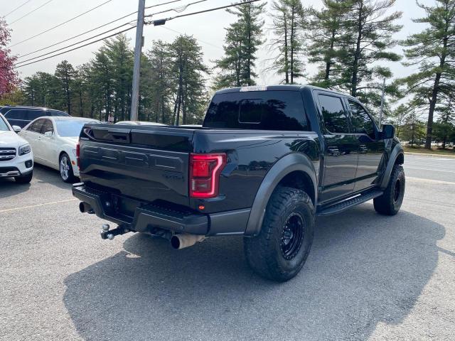 1FTFW1RG7HFA25503 - 2017 FORD F150 RAPTOR BLACK photo 3