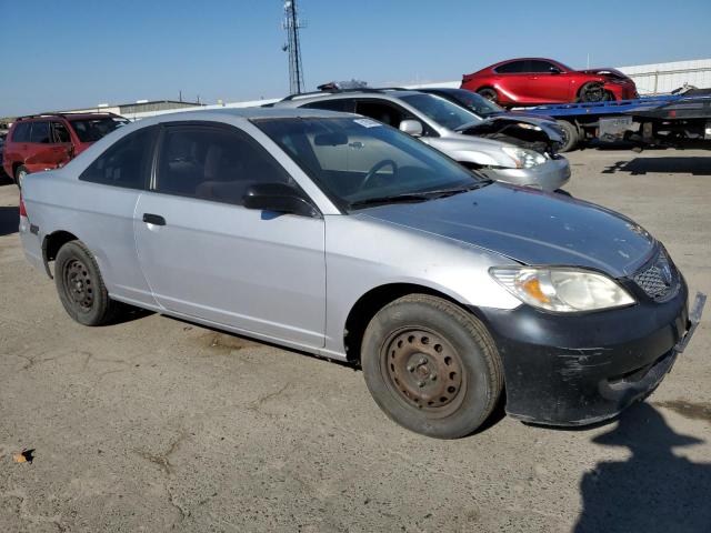 1HGEM22164L081152 - 2004 HONDA CIVIC DX VP SILVER photo 4