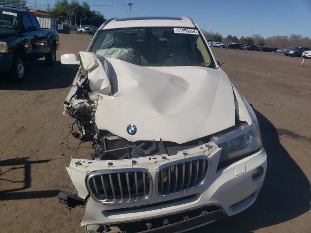 5UXWX5C50BL715452 - 2011 BMW X3 XDRIVE28I WHITE photo 5