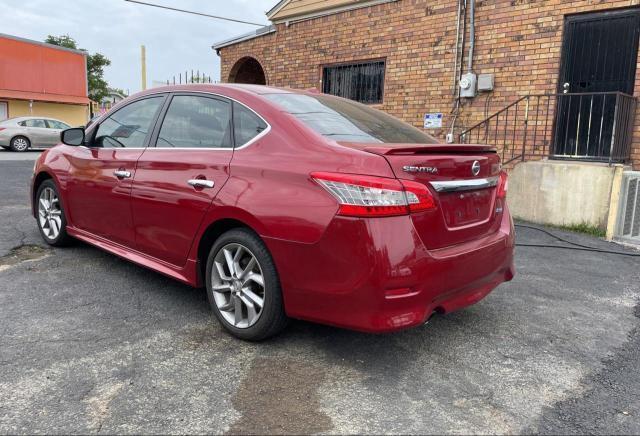 3N1AB7AP5DL721008 - 2013 NISSAN SENTRA S RED photo 3