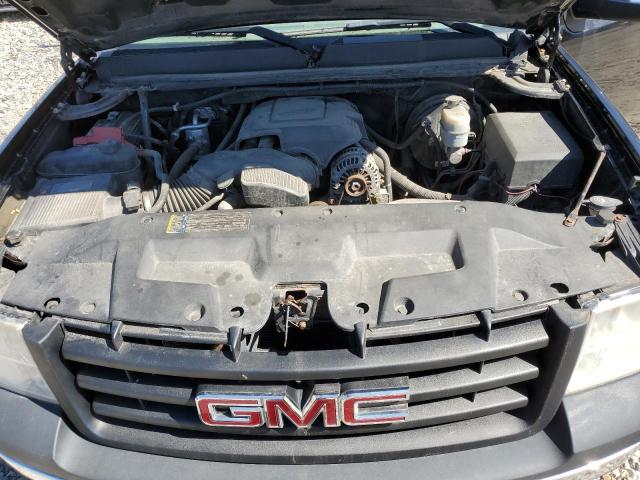 1GTSKTE32AZ155993 - 2010 GMC SIERRA K1500 BLACK photo 11