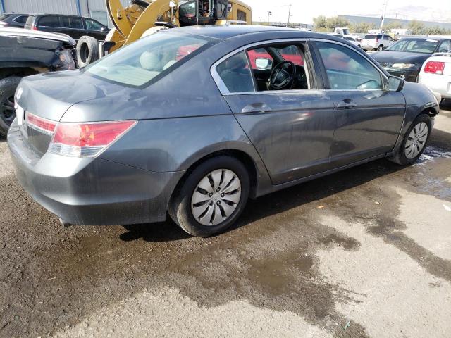 1HGCP2F36BA143863 - 2011 HONDA ACCORD LX GRAY photo 3