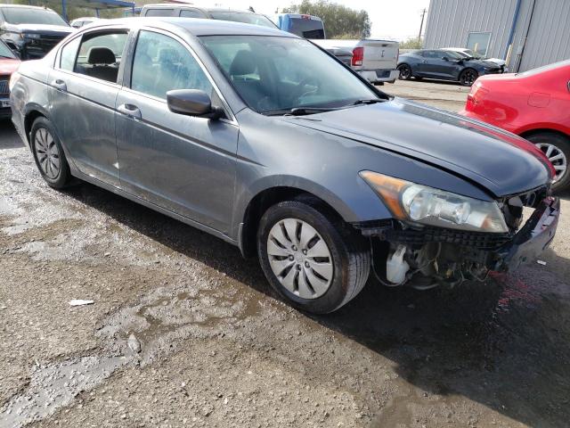 1HGCP2F36BA143863 - 2011 HONDA ACCORD LX GRAY photo 4