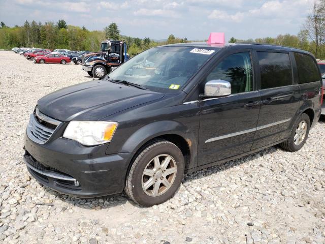 2A4RR8DG2BR797115 - 2011 CHRYSLER TOWN & COU TOURING L BLACK photo 1