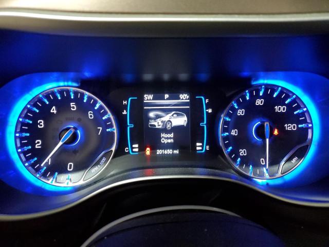 2C4RC1BG6HR535544 - 2017 CHRYSLER PACIFICA TOURING L BLACK photo 9