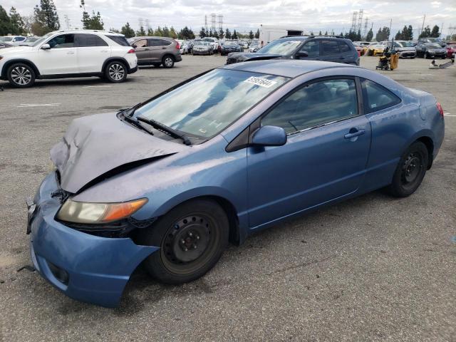 2HGFG11696H575671 - 2006 HONDA CIVIC LX BLUE photo 1