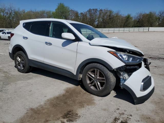 5NMZTDLB2JH072161 - 2018 HYUNDAI SANTA FE S WHITE photo 4