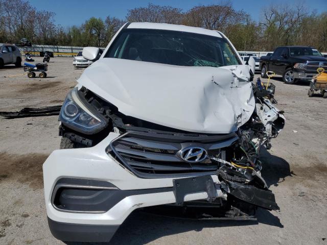 5NMZTDLB2JH072161 - 2018 HYUNDAI SANTA FE S WHITE photo 5