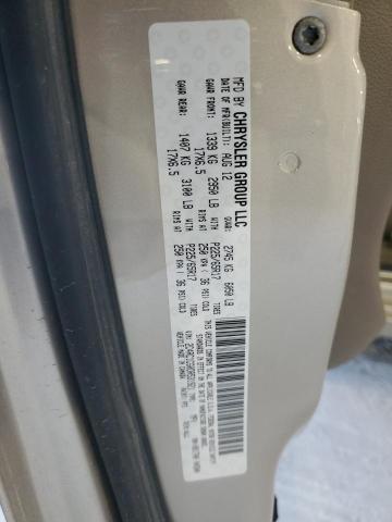 2C4RC1CG0DR531921 - 2013 CHRYSLER TOWN & COU TOURING L GOLD photo 13