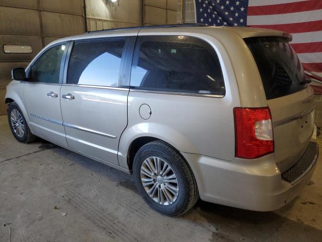 2C4RC1CG0DR531921 - 2013 CHRYSLER TOWN & COU TOURING L GOLD photo 2